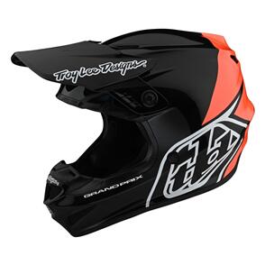 TROY LEE DESIGNS 2021 GP HELMET BLOCK BLACK / ORANGE