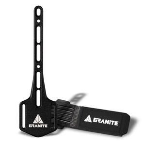 GRANITE DESIGNS PORTALEDGE XE BOTTLE CAGE MOUNT EXTENSION STRAP SYSTEM BLACK