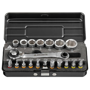 GRANITE DESIGNS DUET HEX BITS AND SOCKETS TOOL BOX