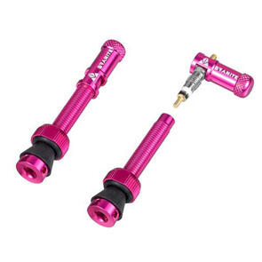 GRANITE DESIGNS 44MM MATCH VALVE STEM WITH JUICY NIPPLE VALVE CAP PINK