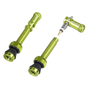 GRANITE DESIGNS 44MM MATCH VALVE STEM WITH JUICY NIPPLE VALVE CAP GREEN