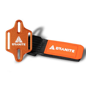 GRANITE DESIGNS PORTALEDGE BOTTLE CAGE MOUNT STRAP SYSTEM ORANGE