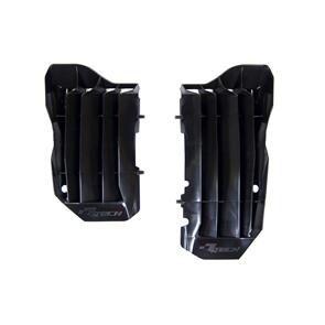 RTECH GRCRFNR0017 HONDA CRF OVERSIZE RADIATOR LOUVERS (2017-2020) - BLACK