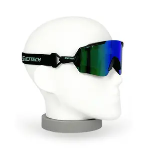 JET TECH HYBRID SUNGLASSES — GREEN
