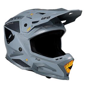 UFO ECHUS HELMET FIBER GLASS GRY