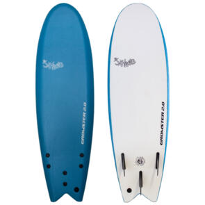 HECTIC BOARD CO GROMSTER SOFT TOP 2.0 5'10 BLUE