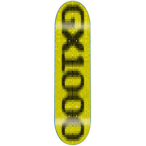 GX1000 DECK OG BLUR YELLOW 8.375