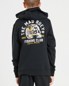 MAD HUEYS HUEYS FISHING CLUB BOYS PULLOVER BLACK