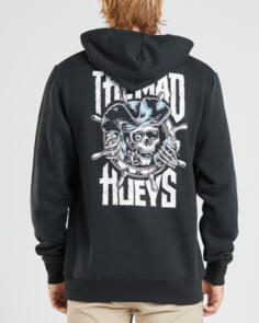 MAD HUEYS LOW TIDE PULLOVER BLACK