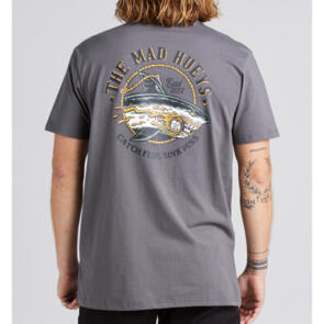 THE MAD HUEYS SINK PISS | SS TEE CHARCOAL