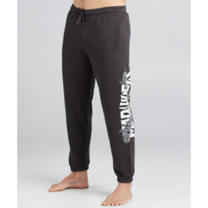 THE MAD HUEYS BONES AHOY | RELAXED TRACKPANT VINTAGE BLACK