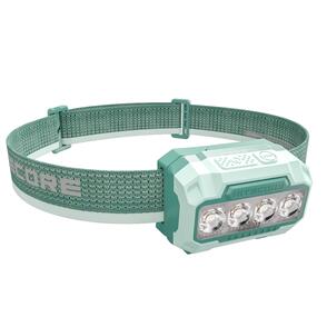 NITECORE 600 LUMEN USB RECHARGEABLE LED HEADLAMP TORCH GREEN