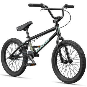 HARO DOWNTOWN 18" BMX SEMI-GLOSS BLACK