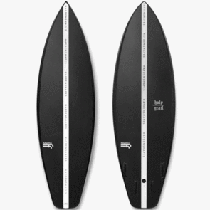 HAYDEN SHAPES HOLY GRAIL FUTUREFLEX BLACK INVERTED FCSII 5'8" X 19 7/8" X 2 7/16" X 28.19L