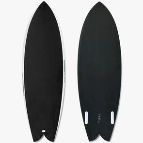 HAYDEN SHAPES HYPTO KRYPTO TWIN OG PU VOLATILE BLACK FCSII 5'11" X 20 3/8" X 2 11/16" X 35.43L