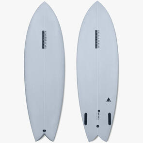 HAYDEN SHAPES HYPTO KRYPTO TWIN ORIGINAL PU BLUE TILE FUTURES 6'0" X 20 1/2" X 2 3/4" X 36.98L