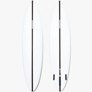 HAYDEN SHAPES MID LENGTH GLIDER PU ORIGINAL CLEAR FUTURES 2 + 1 6'10" X 20 5/8" X 2 11/16" X 42.22L
