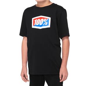 100% OFFICIAL YOUTH T-SHIRT BLACK 