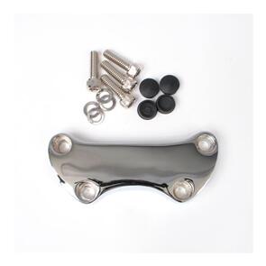 WHITES MOTORCYCLE PARTS WHITES ONE-PIECE TOP BAR CLAMP - PLAIN