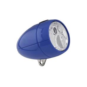 AXA HEADLIGHT VINTAGE BICYCLE LIGHT BLUE