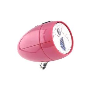 AXA HEADLIGHT VINTAGE BICYCLE LIGHT PINK