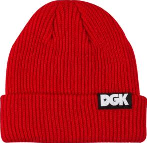 DGK CLASSIC BEANIE - RED