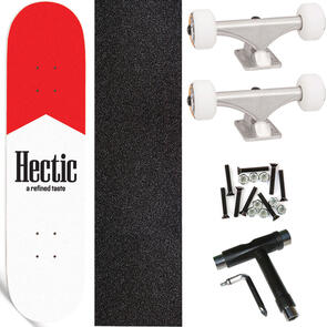 HECTIC BOARD CO REFINED REDS CUSTOM COMPLETE 8.25