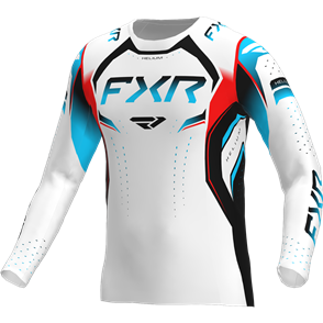 FXR HELIUM EDGE MX JERSEY - ICE 
