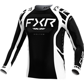 FXR HELIUM MX JERSEY 2025.7 - BLACK/WHITE 