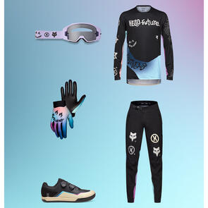 FOX RACING 2025 MTB FLEXAIR HELLO FUTURE KIT