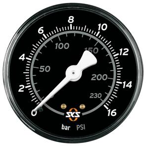 SKS PRESSURE GAUGE FOR RENKOMPRESSOR NXT 16BAR/230PSI 63MM