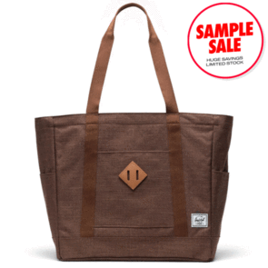 HERSCHEL SUPPLY CO HERITAGE TOTE POLLING SOIL CROSSHATCH - SAMPLE