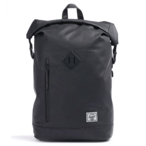 HERSCHEL SUPPLY CO ROLL TOP BACKPACK 23L BLACK