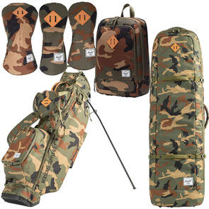HERSCHEL SUPPLY CO WATT LIGHT GOLF PACKAGE PACKAGE WOODLAND CAMO