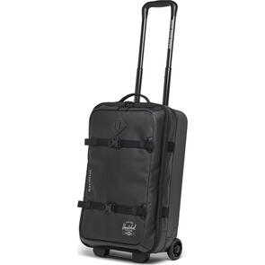 HERSCHEL SUPPLY CO ALL SEASON HYBRID ROLLER BAG LARGE CARRY ON BLACK 39L BLACK