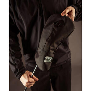 HERSCHEL SUPPLY CO HERITAGE DRIVER HEAD COVER BLACK BLACK