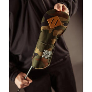 HERSCHEL SUPPLY CO HERITAGE FAIRWAY WOOD HEAD COVER WOODLAND CAMO