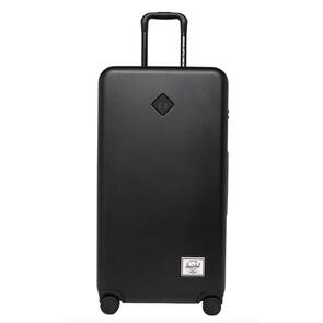 HERSCHEL SUPPLY CO HERITAGE HARDSHELL LARGE LUGGAGE 95L BLACK