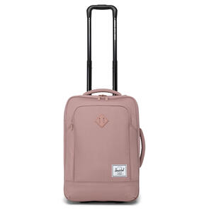 HERSCHEL SUPPLY CO HERITAGE SOFTSHELL LARGE CARRYON LUGGAGE 37.4L ASH ROSE