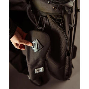 HERSCHEL SUPPLY CO HERITAGE HYBRID HEAD COVER BLACK BLACK