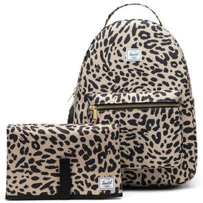 HERSCHEL SUPPLY CO NOVA BACKPACK DIAPER BAG 23L LEOPARD WAVE