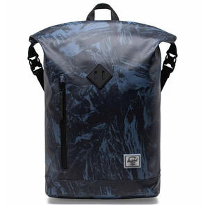 HERSCHEL SUPPLY CO ROLL TOP BACKPACK STEEL BLUE SHALE ROCK 23L