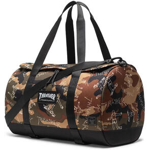 HERSCHEL SUPPLY CO THRASHER GONZ HERITAGE SKATE DUFFLE WOODLAND CAMO