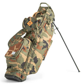 HERSCHEL SUPPLY CO WATT LIGHT STAND GOLF BAG WOODLAND CAMO