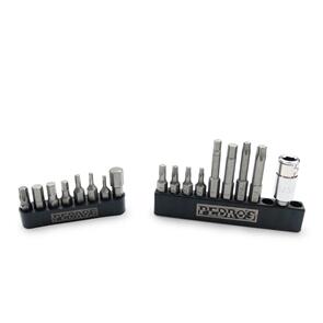 PEDROS HEX BIT SET II 18 PIECE
