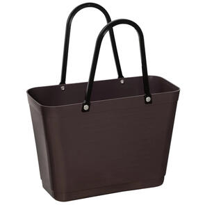 HINZA SMALL ECO-FRIENDLY BAG - CHOCOLATE BROWN