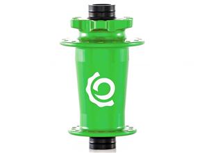 INDUSTRY NINE INDUSTRY NINE HYDRA BOOST FRONT HUB 6B 28 HOLE GREEN