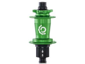 INDUSTRY NINE INDUSTRY NINE HYDRA BOOST REAR HUB 6B  28 HOLE GREEN