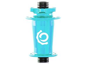 INDUSTRY NINE INDUSTRY NINE HYDRA BOOST FRONT HUB 6B 28 HOLE TURQUOISE