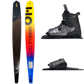HO SPORTS 2026 OMNI ULTRA STANCE ATOP SLALOM SKI PACKAGE BLACK